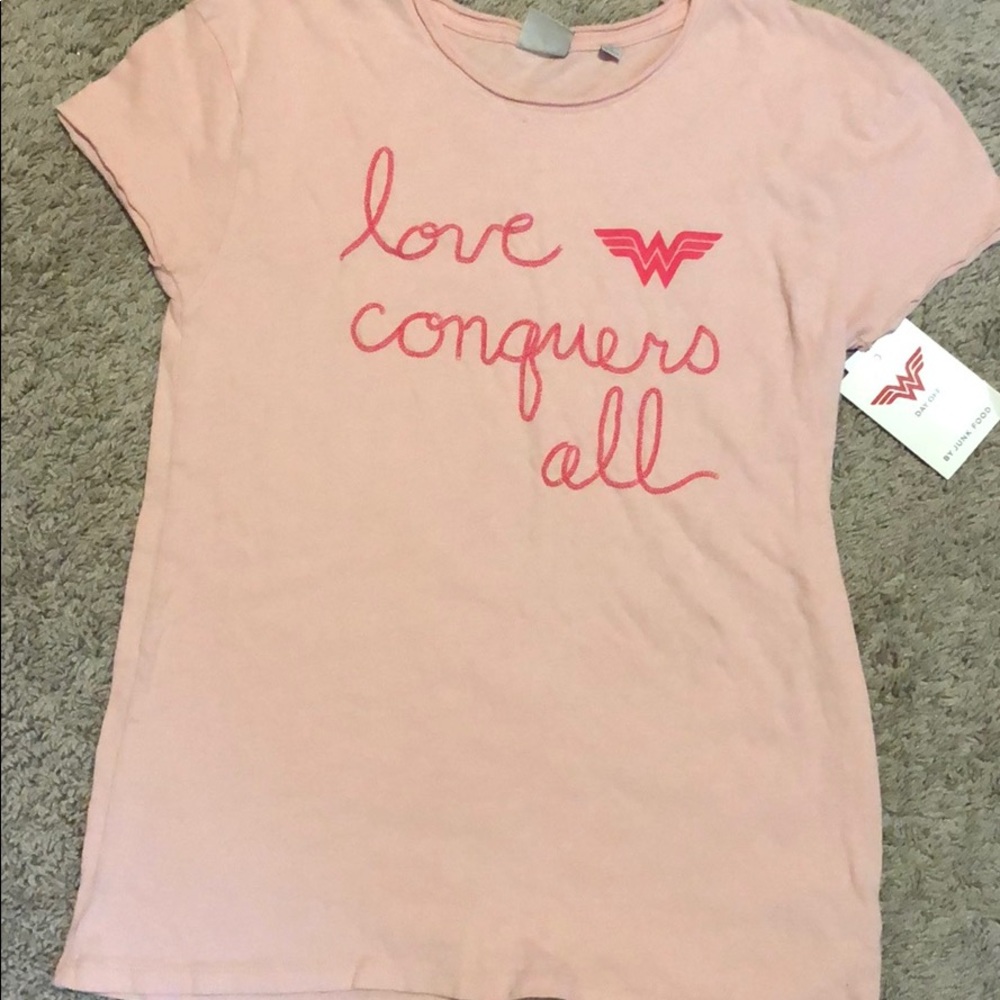 Junk Food Pink Love T-shirt